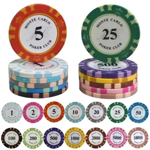 Low MOQ Ceramic Poker Chips