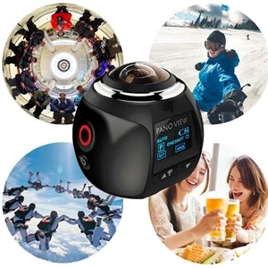 New 360 Degree 4K View Angle Full HD Sport Camera With Wifi