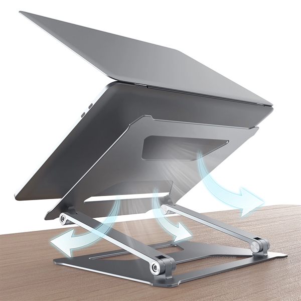 Portable Laptop Holder Riser Computer Tablet Stand - Image 4