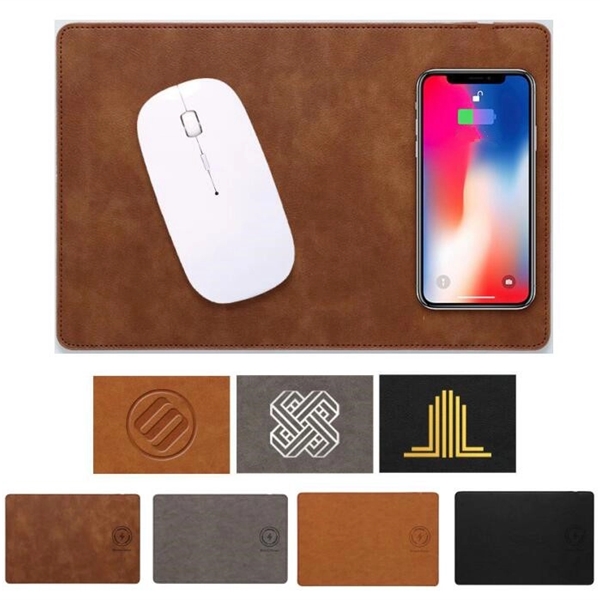 2-in-1 Wireless Charging Mouse Pad - Image 1