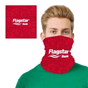 Holiday Ornament Design 2 Layer Cooling Headband Mask