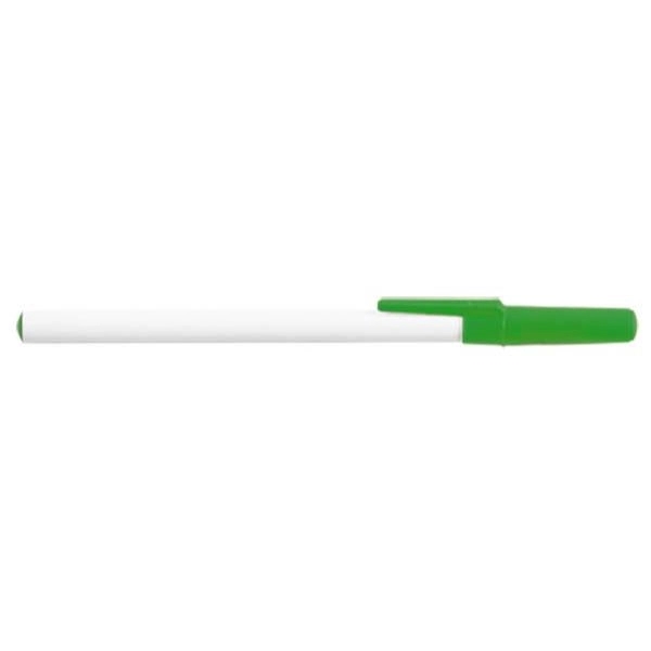 Promotional Ballpoint Pen w/ Colored cap & Accent Pens - Image 3