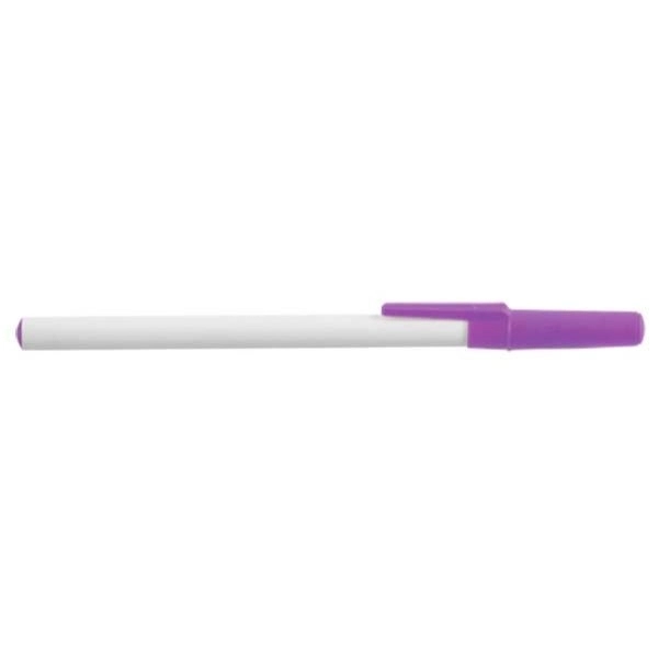 Promotional Ballpoint Pen w/ Colored cap & Accent Pens - Image 5