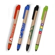 Eco-friendly Ballpoint Stylus Pens w/ Custom Logo Recycled