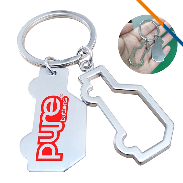 Dual Car Keychain - Image 1