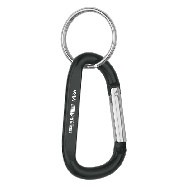 6MM Carabiner with Split Ring - Image 2