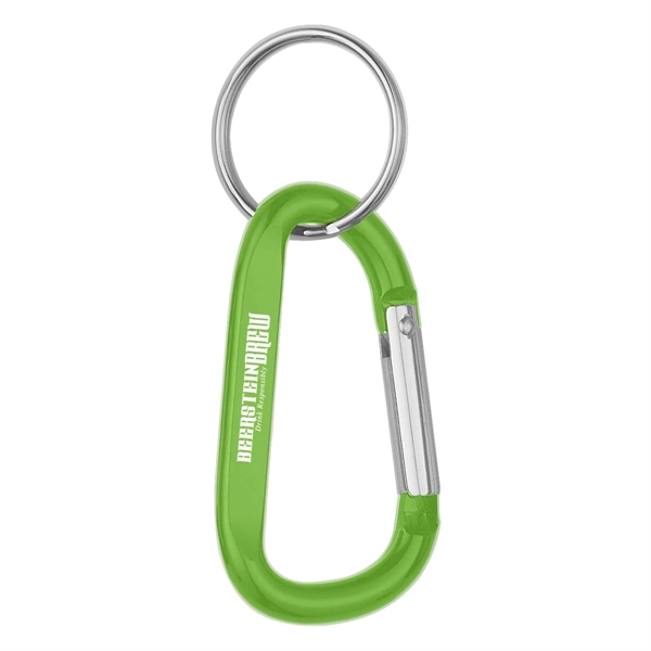 6MM Carabiner with Split Ring - Image 8
