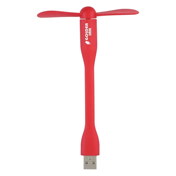 USB Two Blade Mini Flexible Fan - Image 12