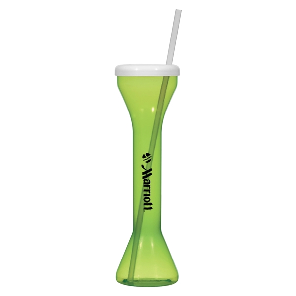 18 oz. Yard Cup with Straw - Image 6