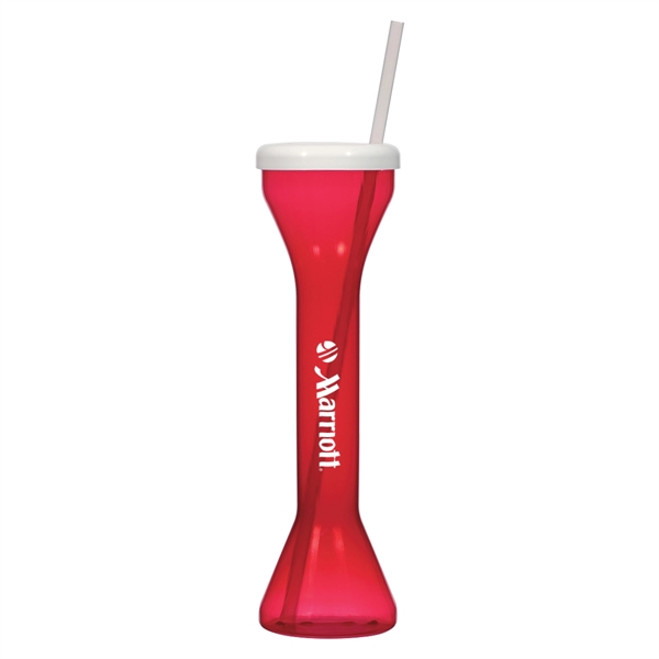 18 oz. Yard Cup with Straw - Image 8