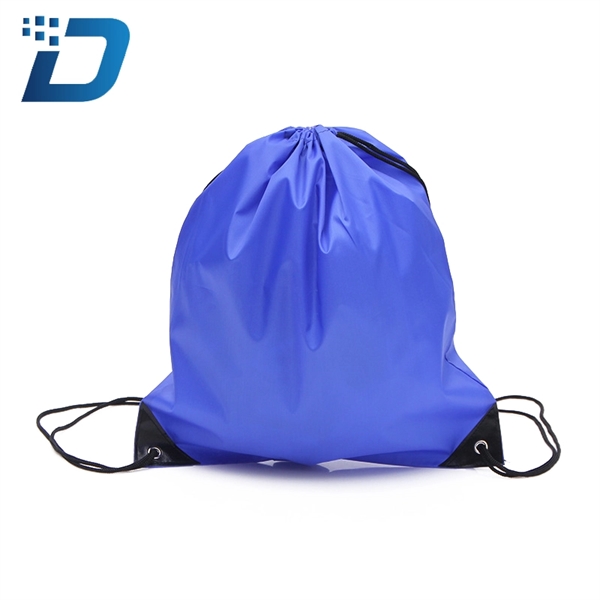 Multi-color Customizable Drawstring Backpack - Image 6