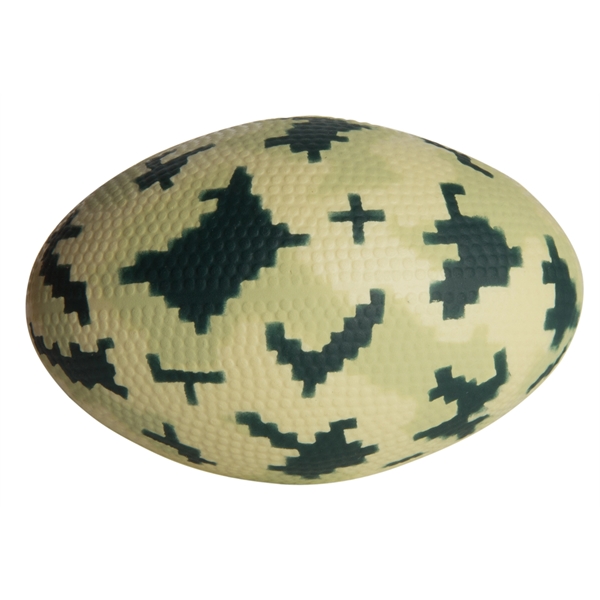 Squeezies® Camo Football Stress Reliever - Image 4