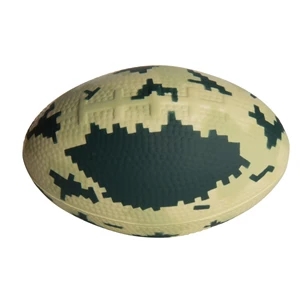Squeezies® Camo Football Stress Reliever
