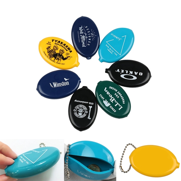 PVC Squeeze Coin Purse - Image 1