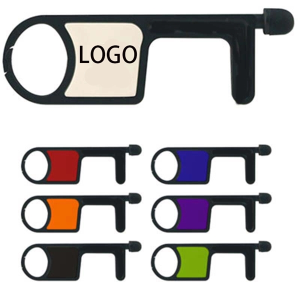 Non-Contact Plastic Door Opener Multi-Tool Key     - Image 2