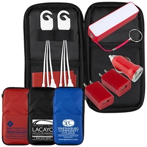 Deluxe Cell Phone Charger Travel Kit