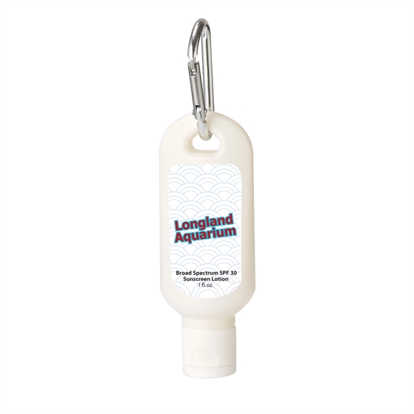 1 oz. SPF 30 Sunscreen with Carabiner - Image 4