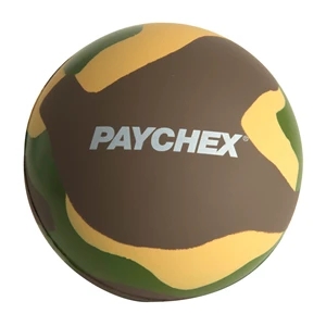 Squeezies® Classic Camo Ball Stress Reliever