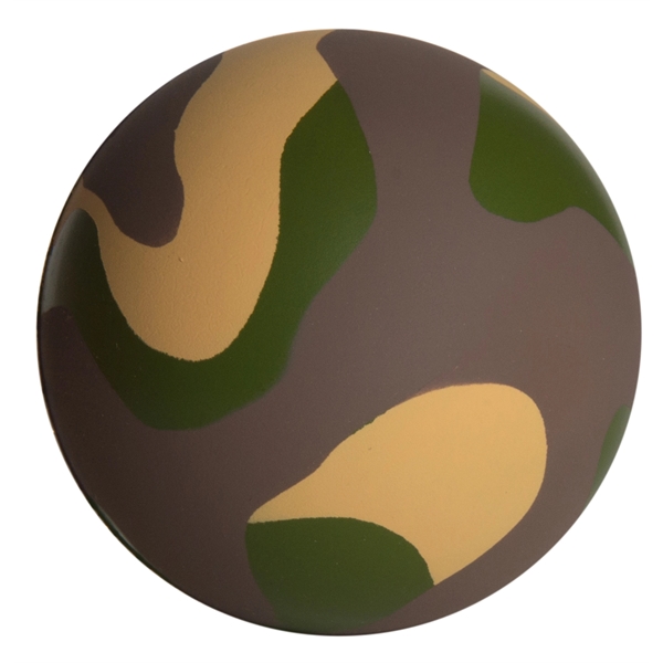 Squeezies® Classic Camo Ball Stress Reliever - Image 2