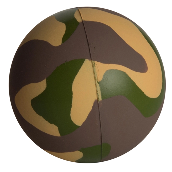 Squeezies® Classic Camo Ball Stress Reliever - Image 4