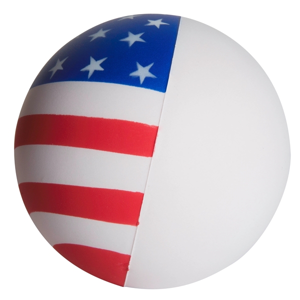 Squeezies® Flag Ball Stress Reliever - Image 3