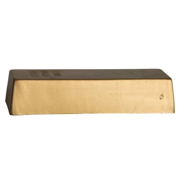 Squeezies® Gold Bar Stress Reliever - Image 3