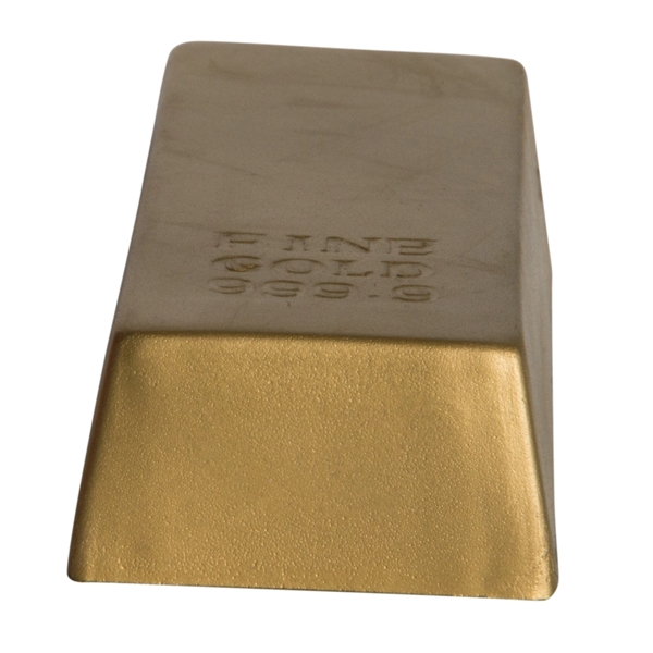 Squeezies® Gold Bar Stress Reliever - Image 4
