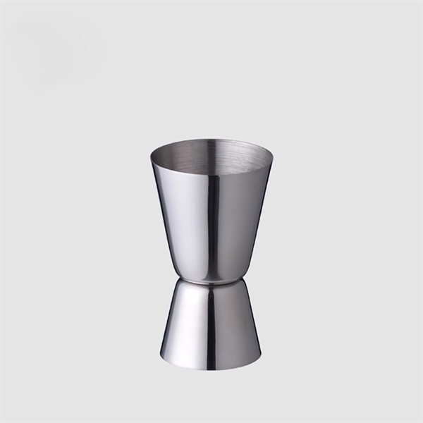 Double Sided Stainless Steel wine measuring cup     - Image 3
