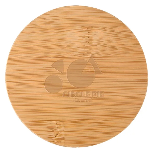 26 Oz. Glass Container With Bamboo Lid - Image 2