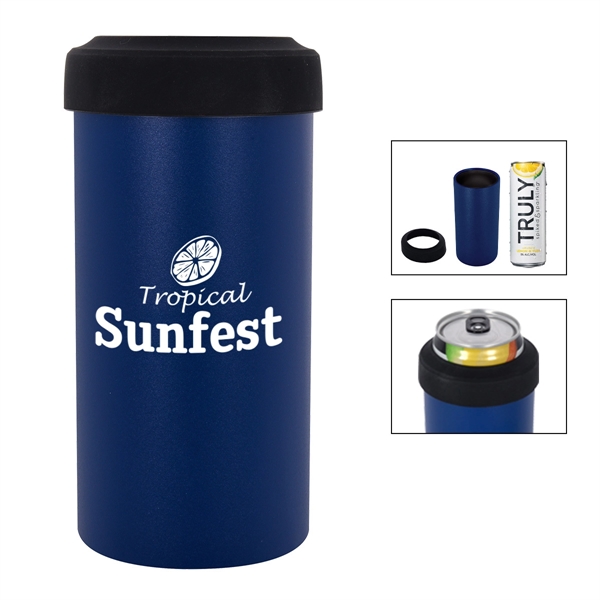 12 Oz. SLIM Stainless Steel Insulated Can Holder - Image 5