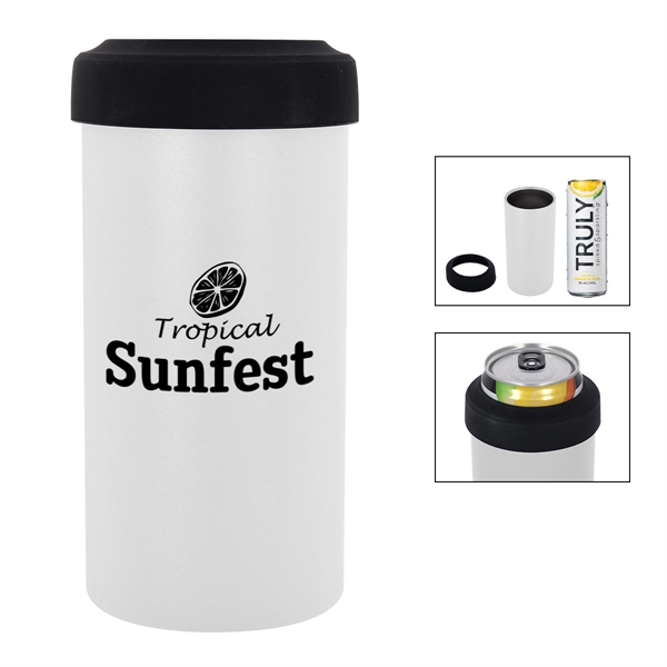 12 Oz. SLIM Stainless Steel Insulated Can Holder - Image 16