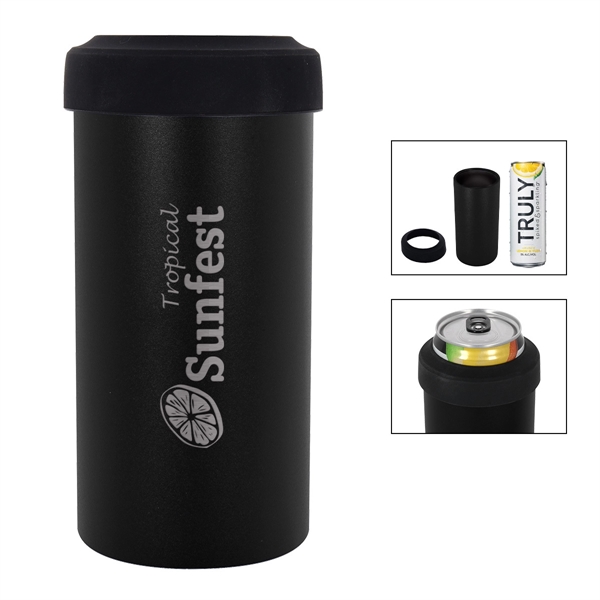 12 Oz. SLIM Stainless Steel Insulated Can Holder - Image 19