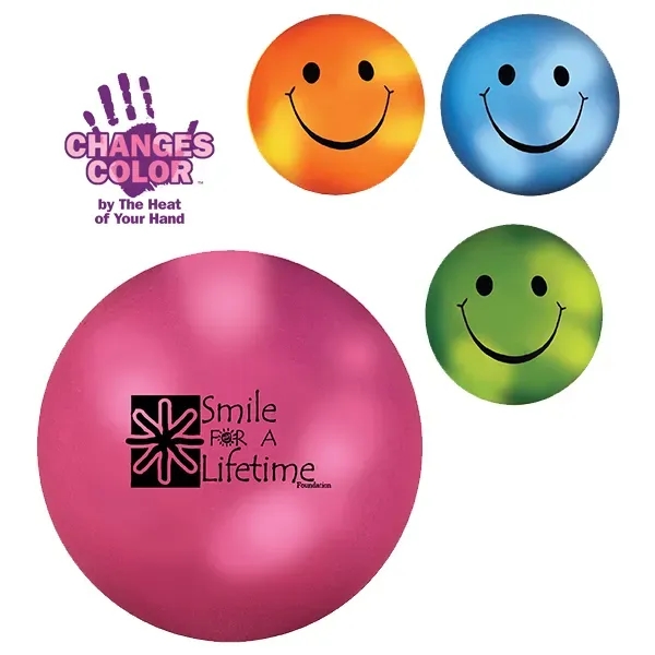 Mood Smiley Face Stress Ball - Image 11