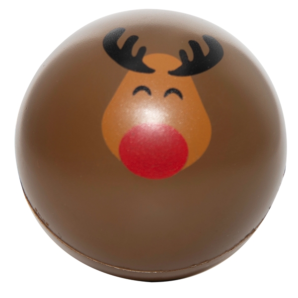 Holiday Rudolph Squeezies® Stress Ball - Image 1
