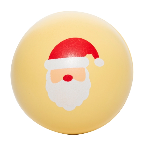Holiday Santa Squeezies® Stress Ball - Image 1
