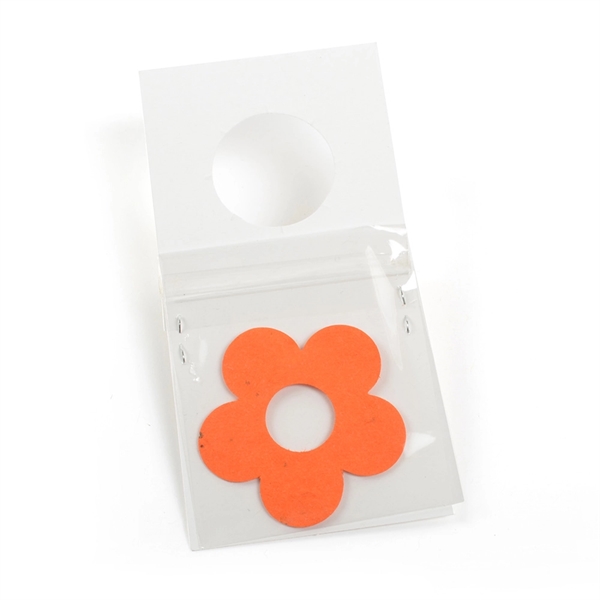 Square Cardstock Bottle Necker with 1 seeded shape - Image 2