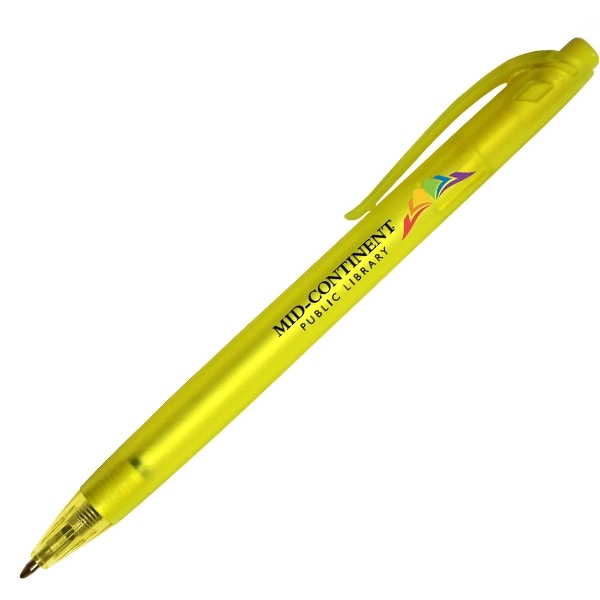 Halcyon® Translucent Click Pen, Full Color Digital - Image 8