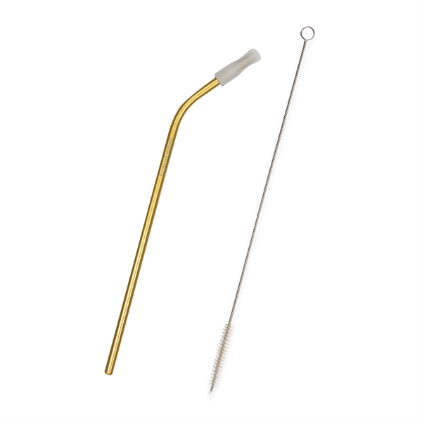Bent Stainless Steel Straw - Image 6