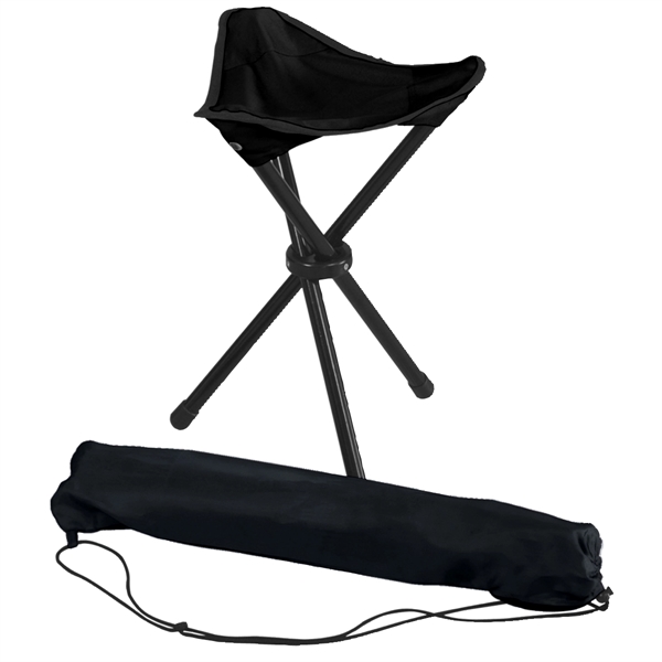 Folding Tripod Stool With Carrying Bag - Image 8