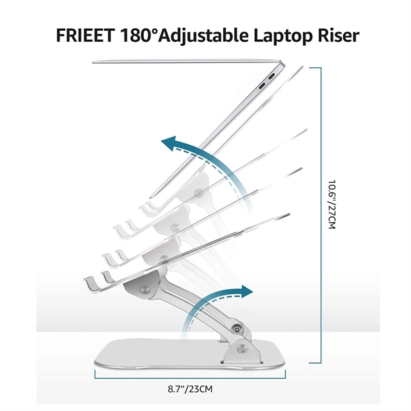Aluminum Multi-Angle Laptop Riser - Image 7