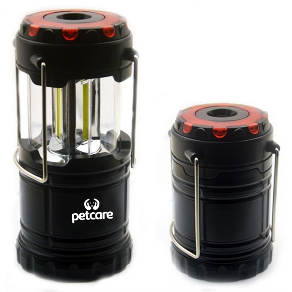 Mini COB and Warning LED Lantern - Image 1