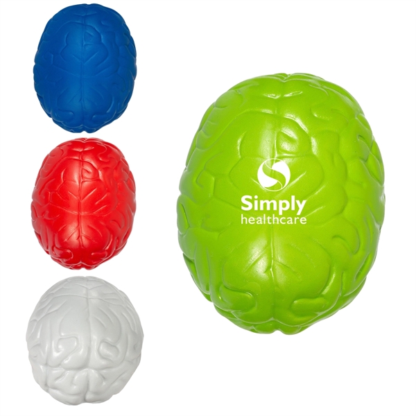 Handcrafted Red Brain Stress Reliver balls.