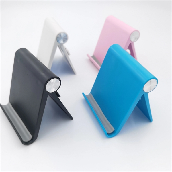 Adjustable Foldable Desktop Cell Phone Tablet Stand Holer - Image 1