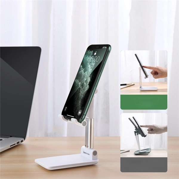 Adjustable Foldable Desktop Cell Phone Tablet Stand Holder - Image 2