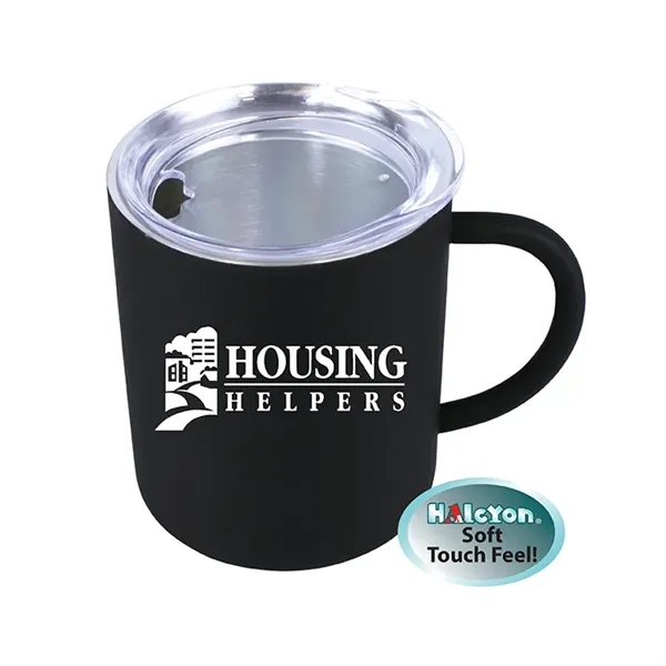 14 oz. Halcyon® Coffee Mug with Acrylic Lid - Image 4