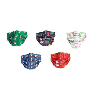 Holiday Preprinted Mask (Sold by box; multiples of 50)