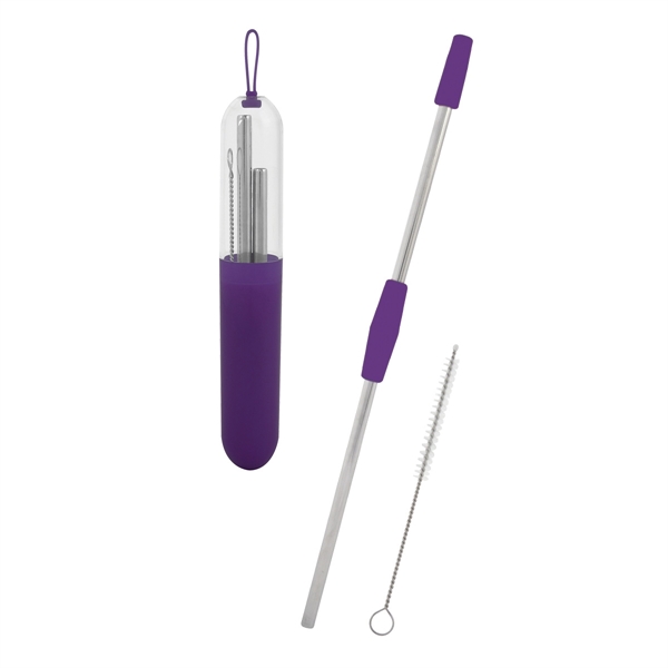 2-Piece Stainless Steel Straw Kit - Image 7