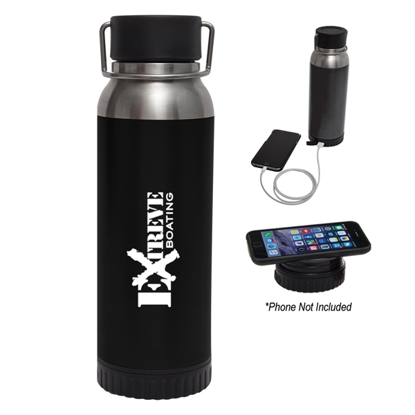 22 Oz. Carter Stainless Steel Bottle With Wireless Charge... - Image 5