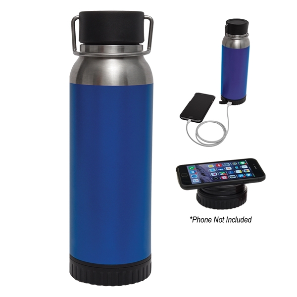 22 Oz. Carter Stainless Steel Bottle With Wireless Charge... - Image 6