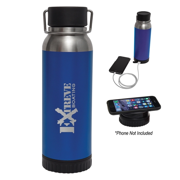 22 Oz. Carter Stainless Steel Bottle With Wireless Charge... - Image 9